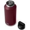 imageYETI Rambler 64 oz Bottle Vacuum Insulated Stainless Steel with Chug Cap NavyWild Vine Red
