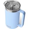 imageYETI Rambler French Press Coffee Maker with GroundsControl FilterBig Sky Blue
