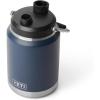 imageYETI Rambler Half Gallon Jug 20 Vacuum Insulated Leakproof Stainless Steel with MagCap BlackNavy