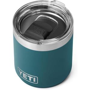 imageYETI Rambler 10 oz Stackable Lowball 20 Vacuum Insulated Stainless Steel with MagSlider Lid SeafoamAgave Teal