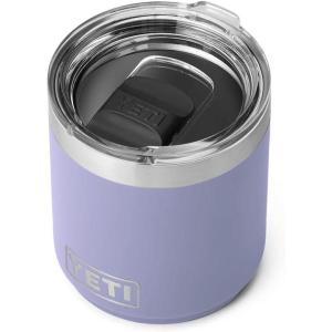 imageYETI Rambler 10 oz Stackable Lowball 20 Vacuum Insulated Stainless Steel with MagSlider Lid SeafoamCosmic Lilac