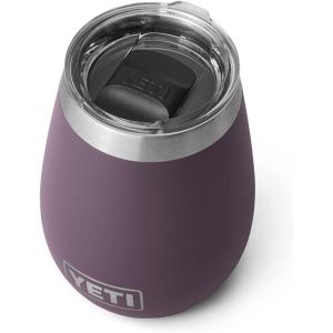 imageYETI Rambler 10 oz Wine Tumbler Vacuum Insulated Stainless Steel with MagSlider Lid NavyNordic Purple