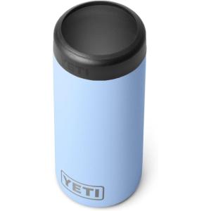 imageYETI Rambler 12 oz Colster Slim Can Insulator for the Slim Hard Seltzer CansBig Sky Blue