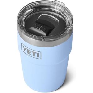 imageYETI Rambler 16 oz Stackable Tumbler Vacuum Insulated Stainless Steel with MagSlider LidBig Sky Blue