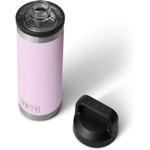 imageYETI Rambler 18 oz Bottle Vacuum Insulated Stainless Steel with Chug Cap WhiteCherry Blossom
