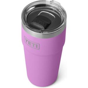 imageYETI Rambler 20 oz Stackable Tumbler Stainless Steel Vacuum Insulated with MagSlider LidDesert Bloom