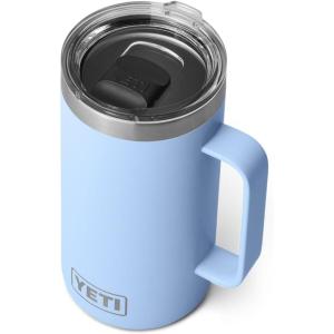 imageYETI Rambler 24 oz Mug Vacuum Insulated Stainless Steel with MagSlider LidBig Sky Blue