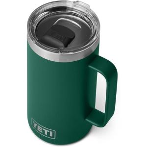 imageYETI Rambler 24 oz Mug Vacuum Insulated Stainless Steel with MagSlider LidBlack Forest Green