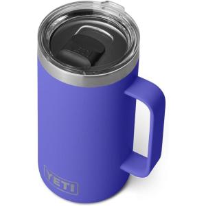 imageYETI Rambler 24 oz Mug Vacuum Insulated Stainless Steel with MagSlider LidUltramarine Violet