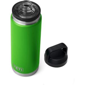 imageYETI Rambler 26 oz Bottle Vacuum Insulated Leakproof Stainless Steel with Chug CapCanopy Green