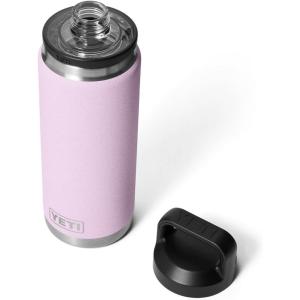imageYETI Rambler 26 oz Bottle Vacuum Insulated Leakproof Stainless Steel with Chug CapCherry Blossom  Textured