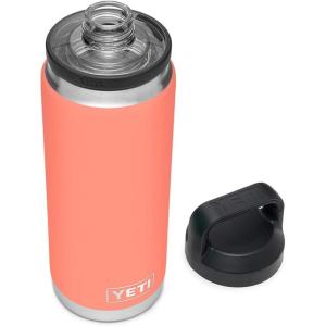 imageYETI Rambler 26 oz Bottle Vacuum Insulated Leakproof Stainless Steel with Chug CapCoral