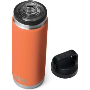 imageYETI Rambler 26 oz Bottle Vacuum Insulated Leakproof Stainless Steel with Chug CapHigh Desert Clay