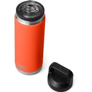 imageYETI Rambler 26 oz Bottle Vacuum Insulated Leakproof Stainless Steel with Chug CapPapaya