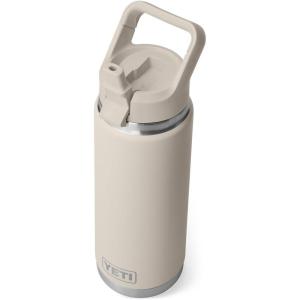 imageYETI Rambler 26 oz Bottle Vacuum Insulated Stainless Steel with Color Matching Straw CapCape Taupe