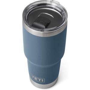 imageYETI Rambler 30 oz Stainless Steel Vacuum Insulated Tumbler wMagSlider Lid SeafoamNordic Blue