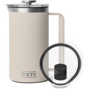 imageYETI Rambler 34 oz French Press with MagSlider Pitcher Lid Set Cape Taupe