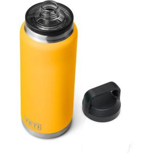 imageYETI Rambler 36 oz Bottle Vacuum Insulated Leakproof Stainless Steel with Chug CapAlpine Yellow