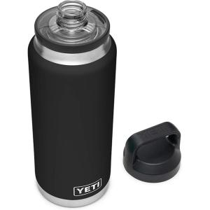 imageYETI Rambler 36 oz Bottle Vacuum Insulated Leakproof Stainless Steel with Chug CapBlack