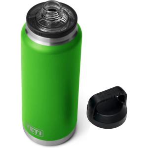 imageYETI Rambler 36 oz Bottle Vacuum Insulated Leakproof Stainless Steel with Chug CapCanopy Green