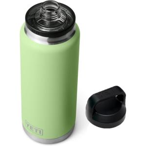 imageYETI Rambler 36 oz Bottle Vacuum Insulated Leakproof Stainless Steel with Chug CapKey Lime