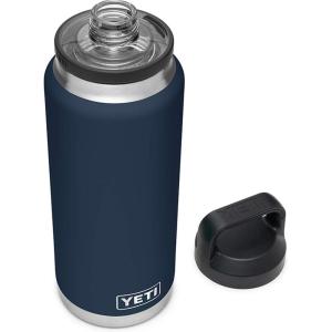 imageYETI Rambler 36 oz Bottle Vacuum Insulated Leakproof Stainless Steel with Chug CapNavy