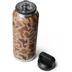 imageYETI Rambler 36 oz Bottle Vacuum Insulated Leakproof Stainless Steel with Chug CapWetlands Camo