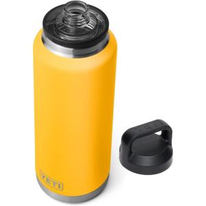 imageYETI Rambler 46 oz Bottle Vacuum Insulated Leakproof Stainless Steel with Chug CapAlpine Yellow