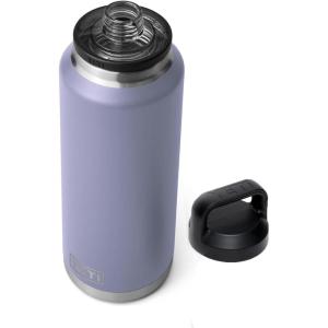 imageYETI Rambler 46 oz Bottle Vacuum Insulated Leakproof Stainless Steel with Chug CapCosmic Lilac