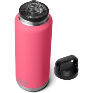 imageYETI Rambler 46 oz Bottle Vacuum Insulated Leakproof Stainless Steel with Chug CapTropical Pink