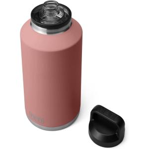 imageYETI Rambler 64 oz Bottle Vacuum Insulated Stainless Steel with Chug Cap NavySandstone Pink