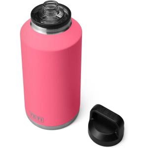 imageYETI Rambler 64 oz Bottle Vacuum Insulated Stainless Steel with Chug Cap NavyTropical Pink