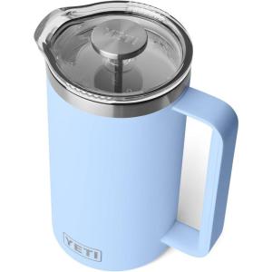 imageYETI Rambler French Press Coffee Maker with GroundsControl FilterBig Sky Blue