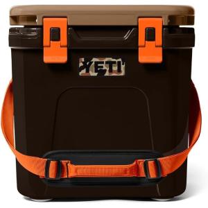 imageYETI Roadie 24 20 Hard Cooler with DoubleDuty Shoulder Strap and Drain PlugWetlands Camo