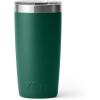 imageYETI Rambler 10 oz Tumbler Stainless Steel Vacuum Insulated with MagSlider Lid Cherry BlossomBlack Forest Green