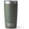 imageYETI Rambler 10 oz Tumbler Stainless Steel Vacuum Insulated with MagSlider Lid Cherry BlossomCamp Green