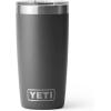 imageYETI Rambler 10 oz Tumbler Stainless Steel Vacuum Insulated with MagSlider Lid Cherry BlossomCharcoal