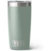 imageYETI Rambler 10 oz Tumbler Stainless Steel Vacuum Insulated with MagSlider Lid Cherry BlossomSagebrush Green