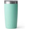 imageYETI Rambler 10 oz Tumbler Stainless Steel Vacuum Insulated with MagSlider Lid Cherry BlossomSeafoam