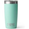 imageYETI Rambler 10 oz Tumbler Stainless Steel Vacuum Insulated with MagSlider Lid Cherry BlossomSeafoam
