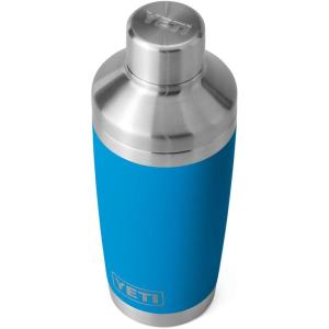 imageYETI Cocktail Shaker Lid Compatible With Rambler 20oz Tumbler 20 oz Stackable Cup24 oz Mug10oz Mug10 oz Lowball25 oz Straw Mug Stainless Steel Cocktail Shaker Lid OnlyBig Wave Blue