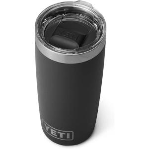 imageYETI Rambler 10 oz Tumbler Stainless Steel Vacuum Insulated with MagSlider Lid Cherry BlossomBlack