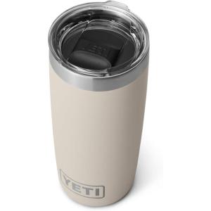 imageYETI Rambler 10 oz Tumbler Stainless Steel Vacuum Insulated with MagSlider Lid Cherry BlossomCape Taupe
