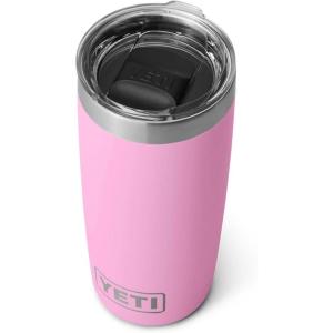 imageYETI Rambler 10 oz Tumbler Stainless Steel Vacuum Insulated with MagSlider Lid Cherry BlossomPower Pink
