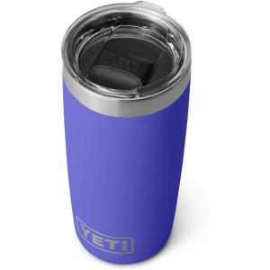 imageYETI Rambler 10 oz Tumbler Stainless Steel Vacuum Insulated with MagSlider Lid Cherry BlossomUltramarine Violet