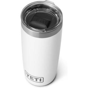 imageYETI Rambler 10 oz Tumbler Stainless Steel Vacuum Insulated with MagSlider Lid Cherry BlossomWhite