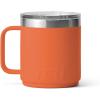 imageYETI Rambler 10 oz Stackable Mug Vacuum Insulated Stainless Steel with MagSlider Lid Big Sky BlueHigh Desert Clay