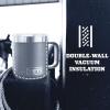 imageYETI Rambler 10 oz Stackable Mug Vacuum Insulated Stainless Steel with MagSlider Lid Big Sky BlueNordic Blue