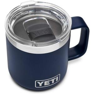 imageYETI Rambler 10 oz Stackable Mug Vacuum Insulated Stainless Steel with MagSlider Lid Big Sky BlueNavy