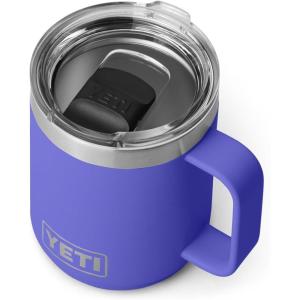 imageYETI Rambler 10 oz Stackable Mug Vacuum Insulated Stainless Steel with MagSlider Lid Big Sky BlueUltramarine Violet